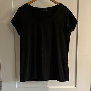 Attention Black Short Sleeve Women's Tee